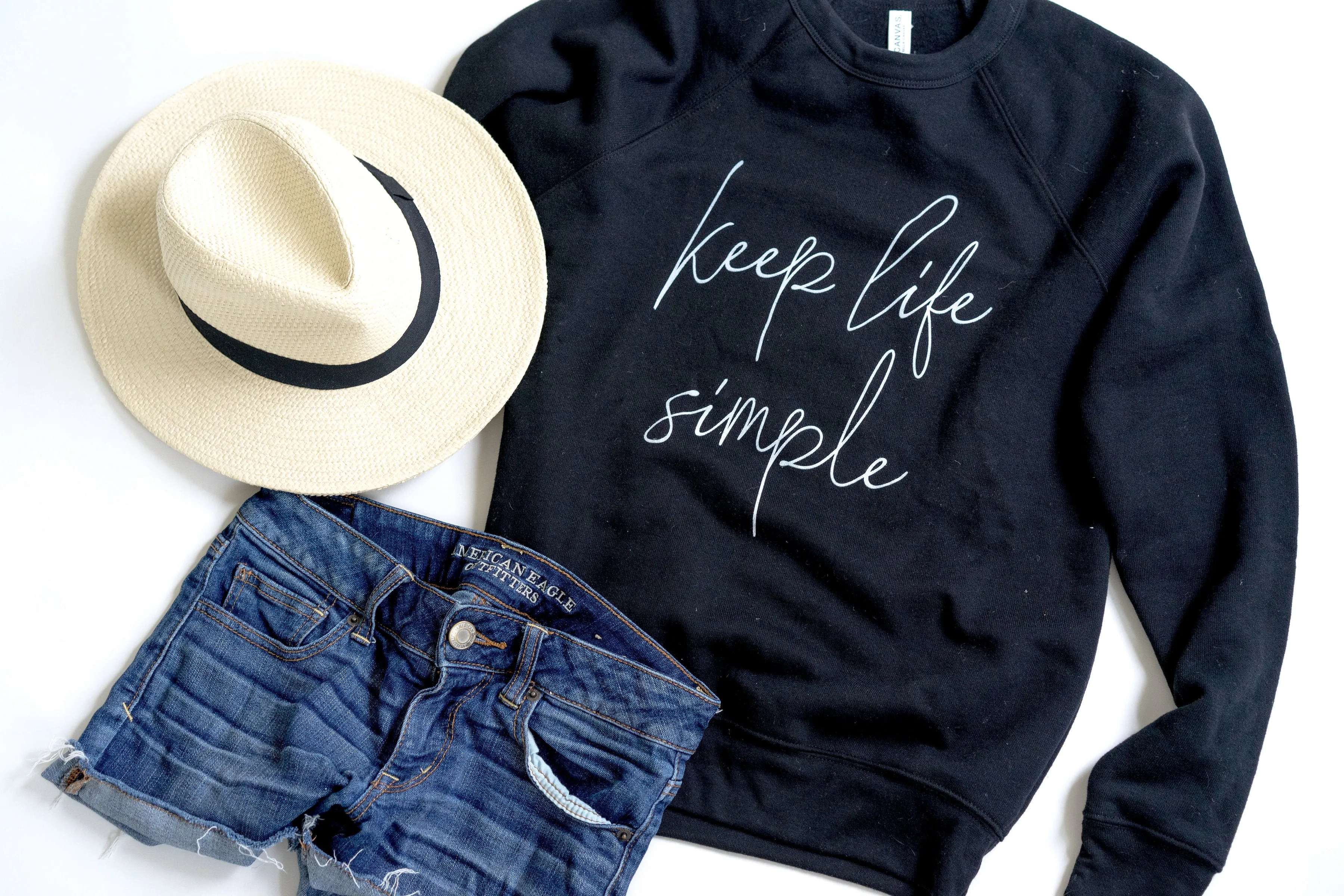Keep Life Simple-Sweatshirt