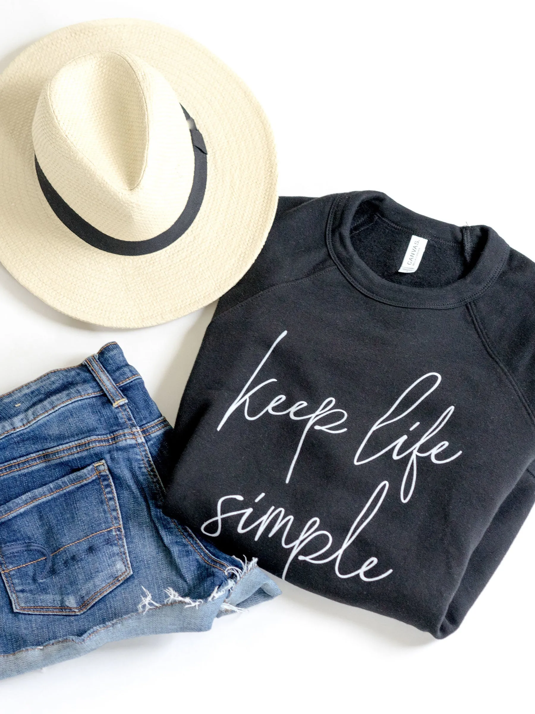 Keep Life Simple-Sweatshirt