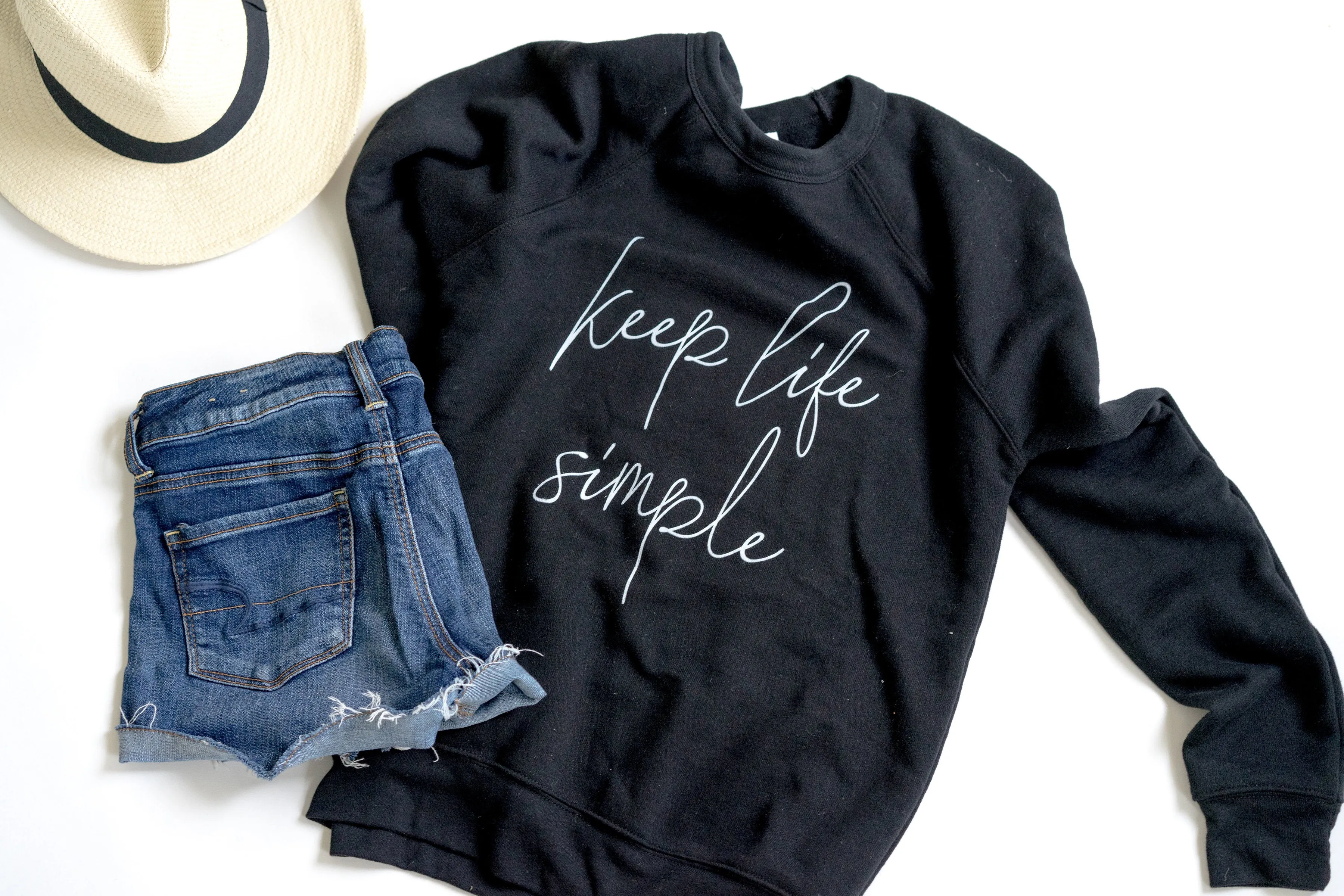 Keep Life Simple-Sweatshirt