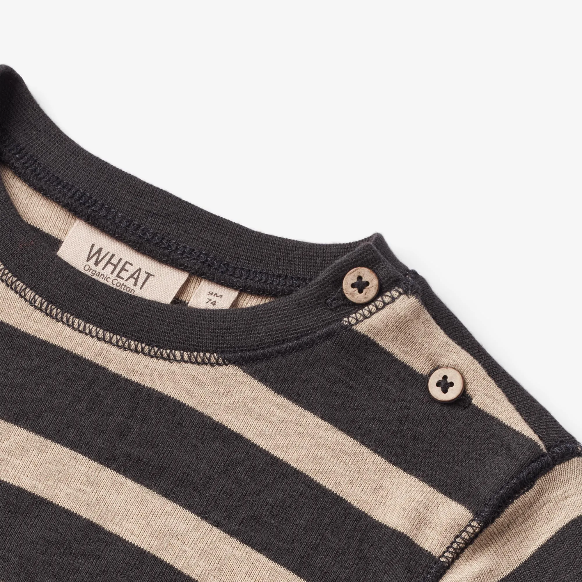 Langærmet T-Shirt Nohr | Baby - dark stripe