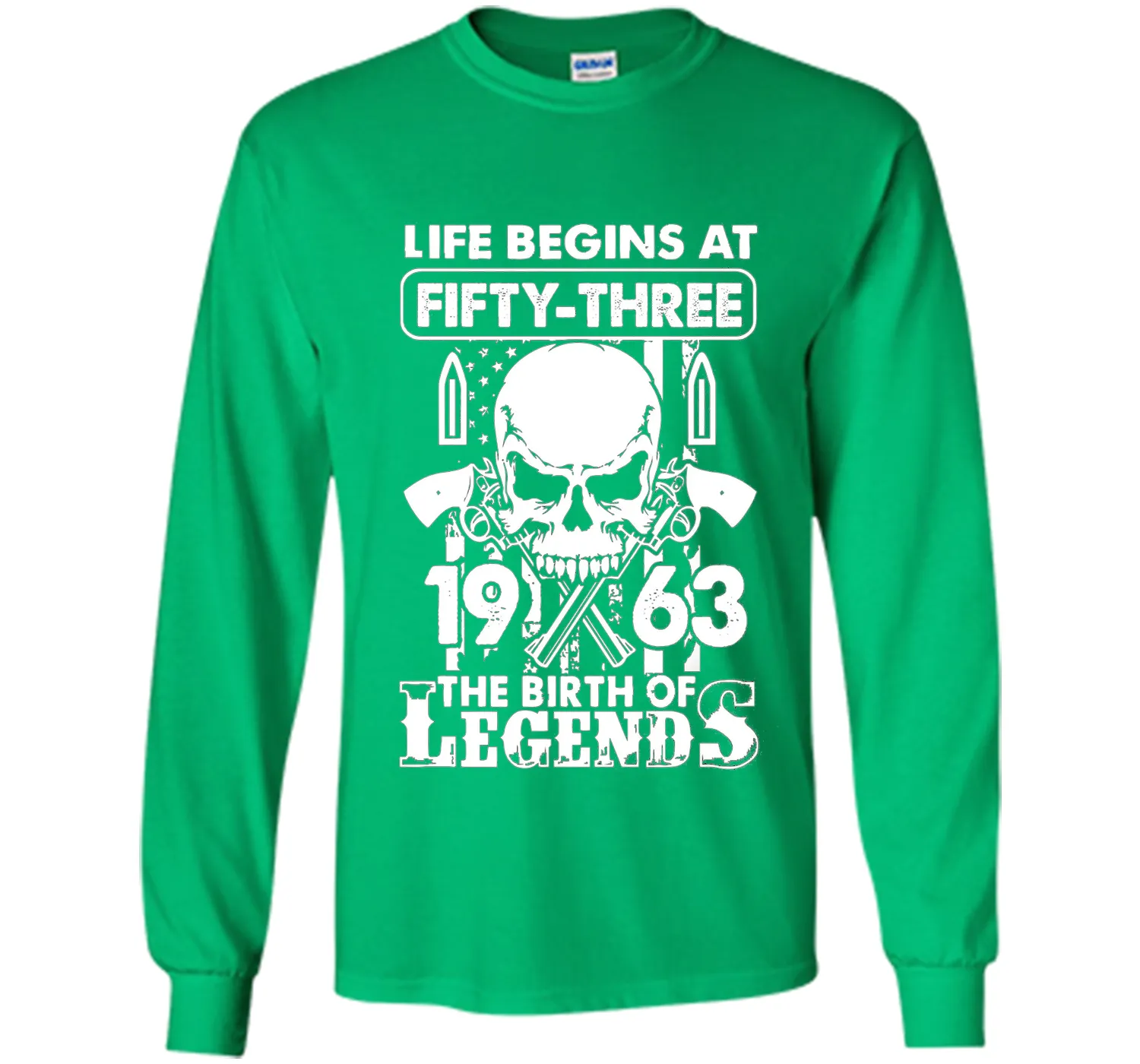 Life Begin At 53 - 1963 Birth Legends 53th Birthday T-shirts