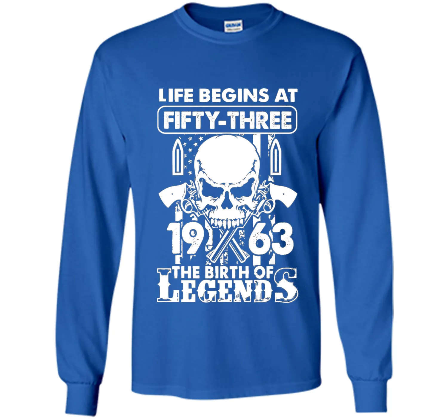 Life Begin At 53 - 1963 Birth Legends 53th Birthday T-shirts