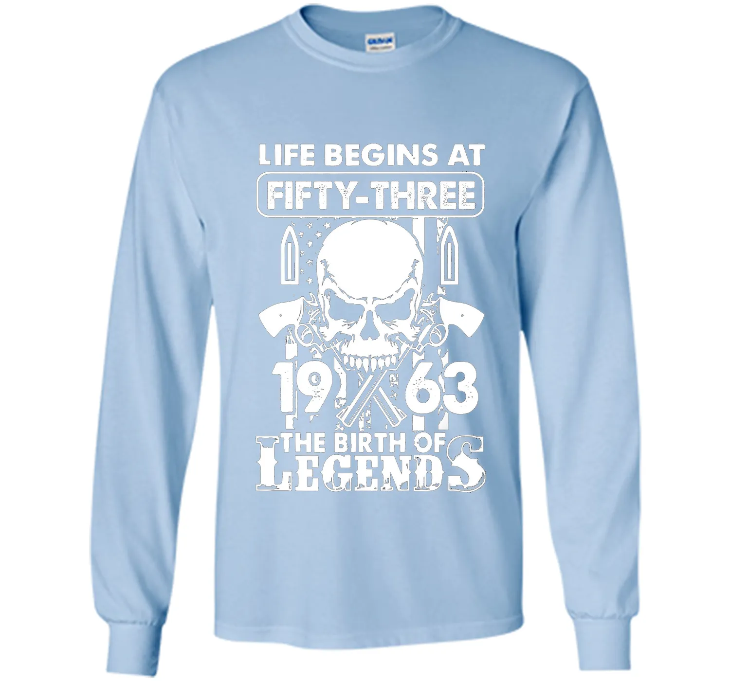 Life Begin At 53 - 1963 Birth Legends 53th Birthday T-shirts