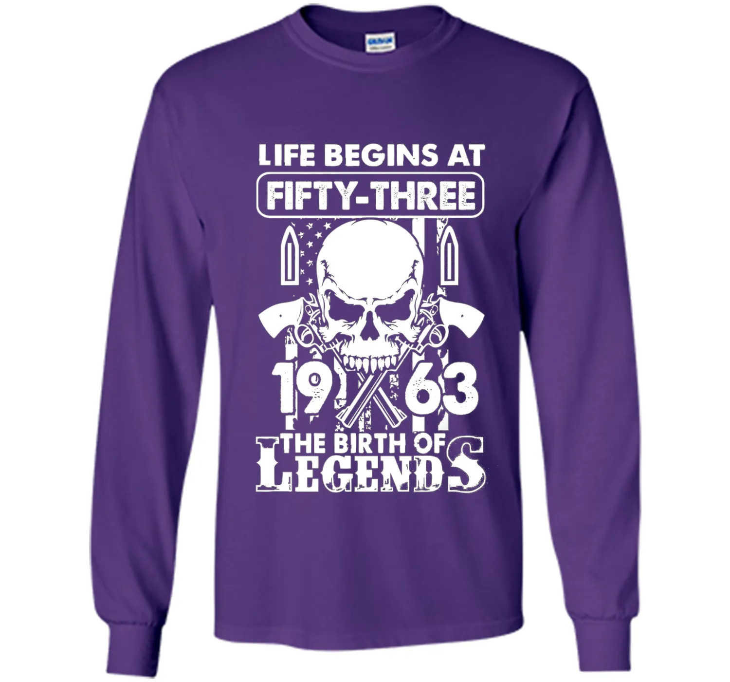 Life Begin At 53 - 1963 Birth Legends 53th Birthday T-shirts