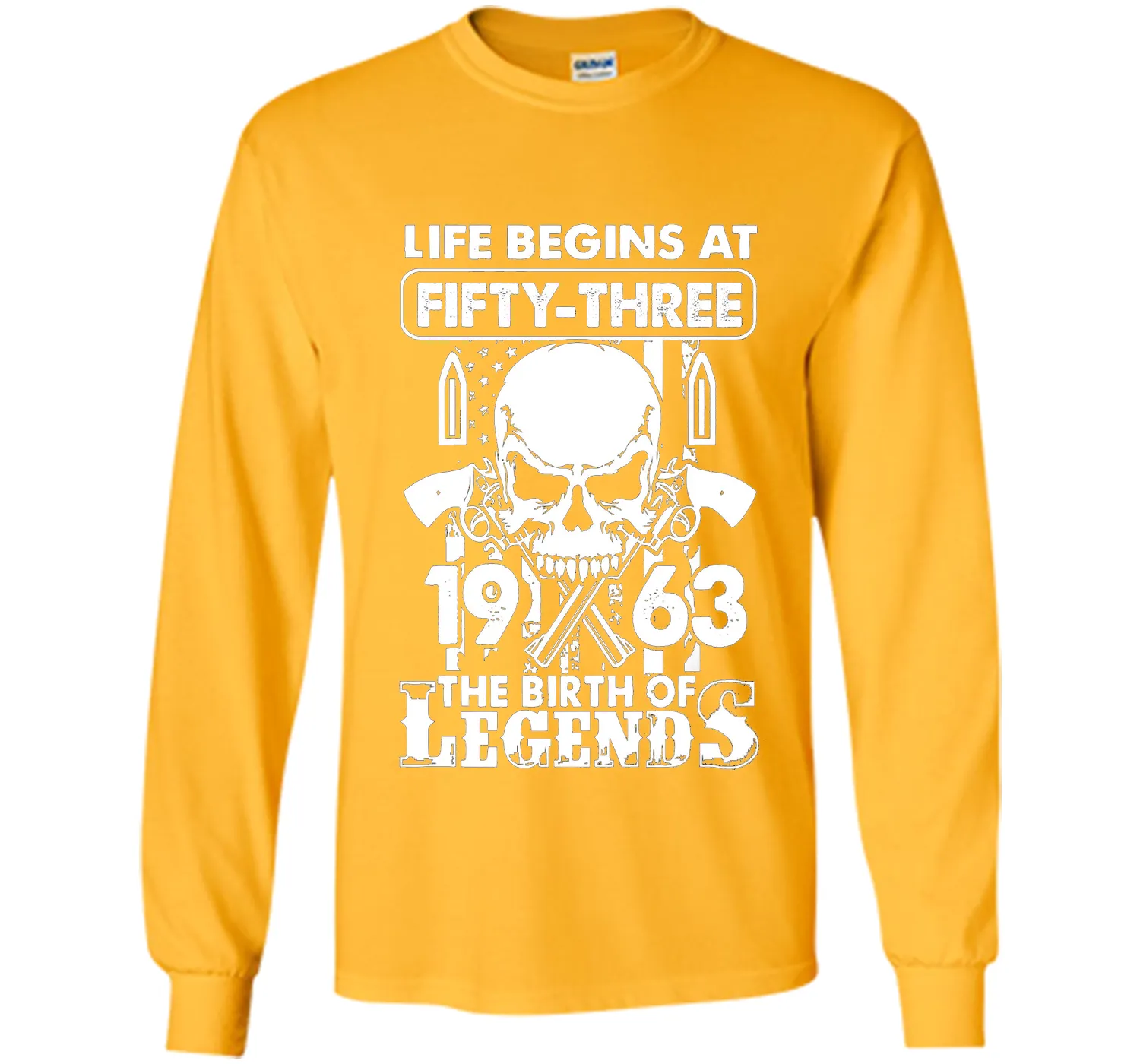 Life Begin At 53 - 1963 Birth Legends 53th Birthday T-shirts