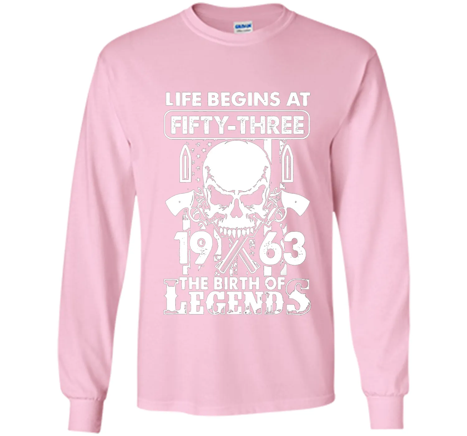 Life Begin At 53 - 1963 Birth Legends 53th Birthday T-shirts