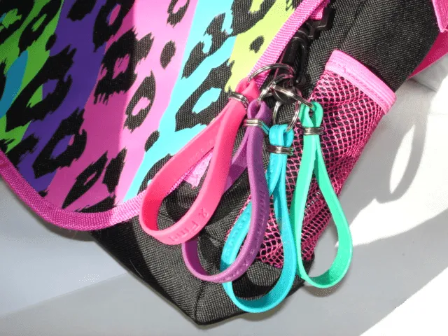 LoopKit 10-pack Accessory Kit Key Chain for Rubber Wristbands