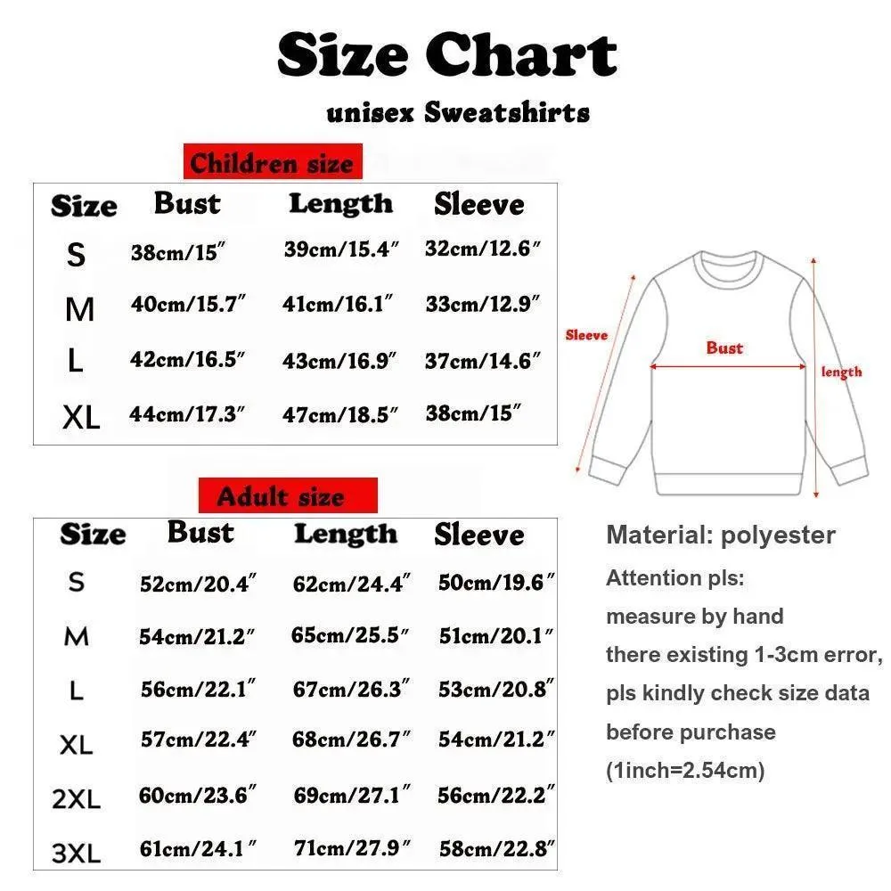 mama   mini heart candy matching crew sweatshirts