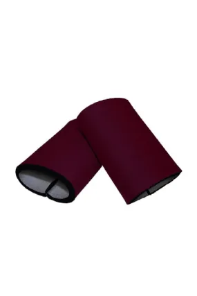 Maroon/Grey Neoprene Wristbands