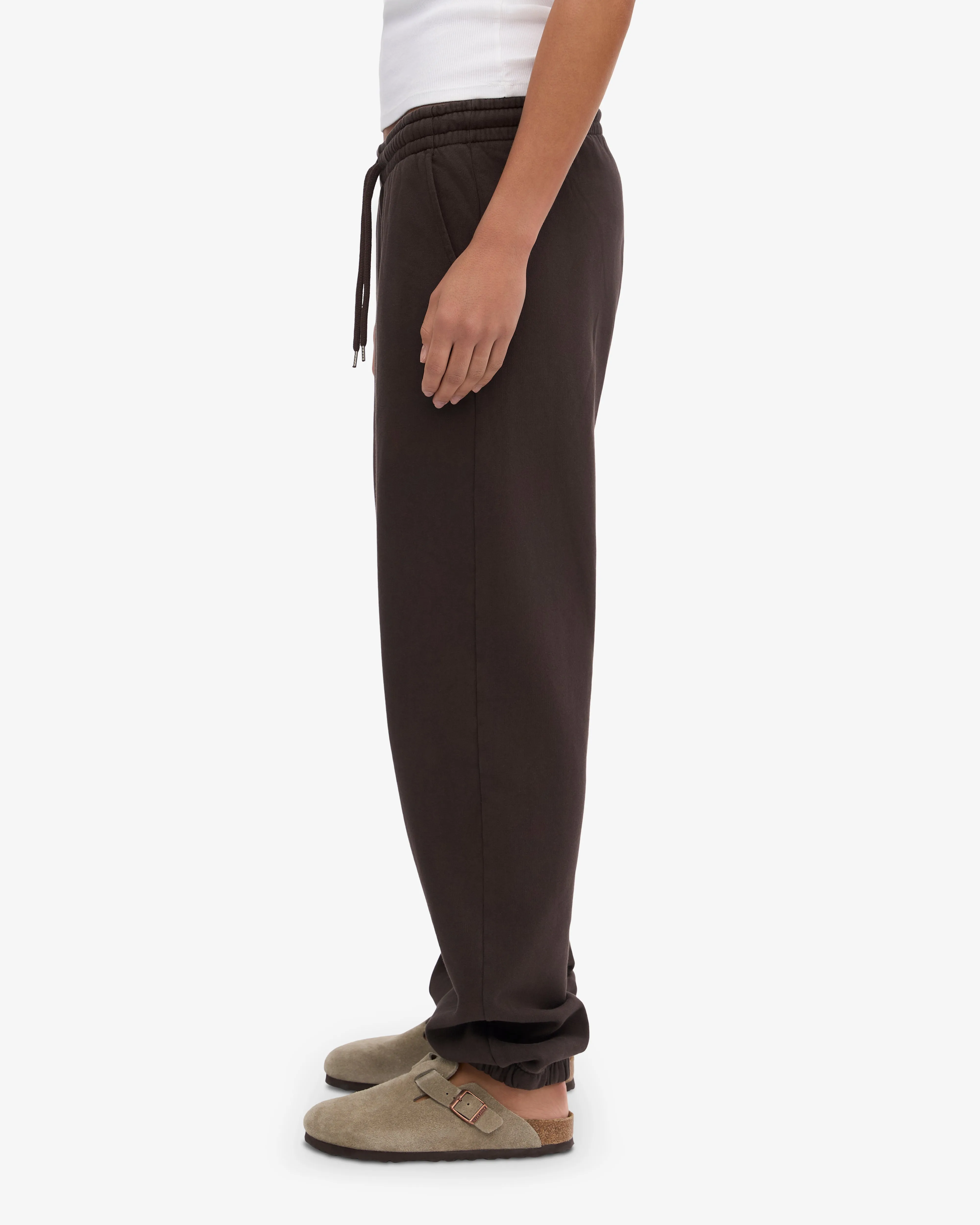 Organic Sweatpants - Coffee Brown
