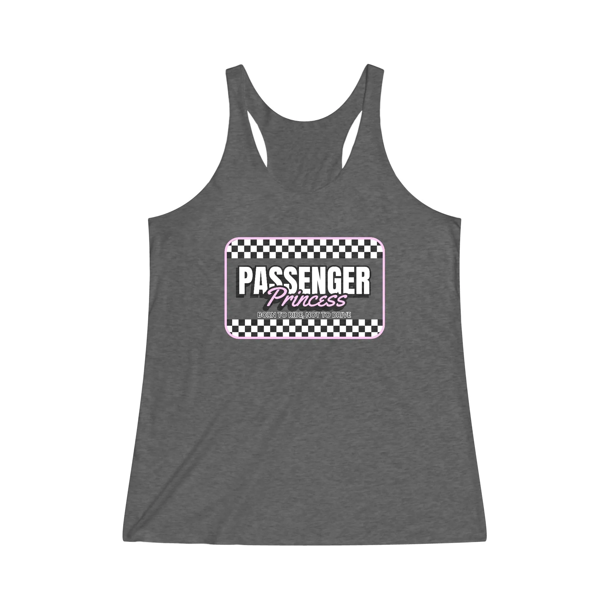 Passenger Princess Tri-Blend Racerback Tank