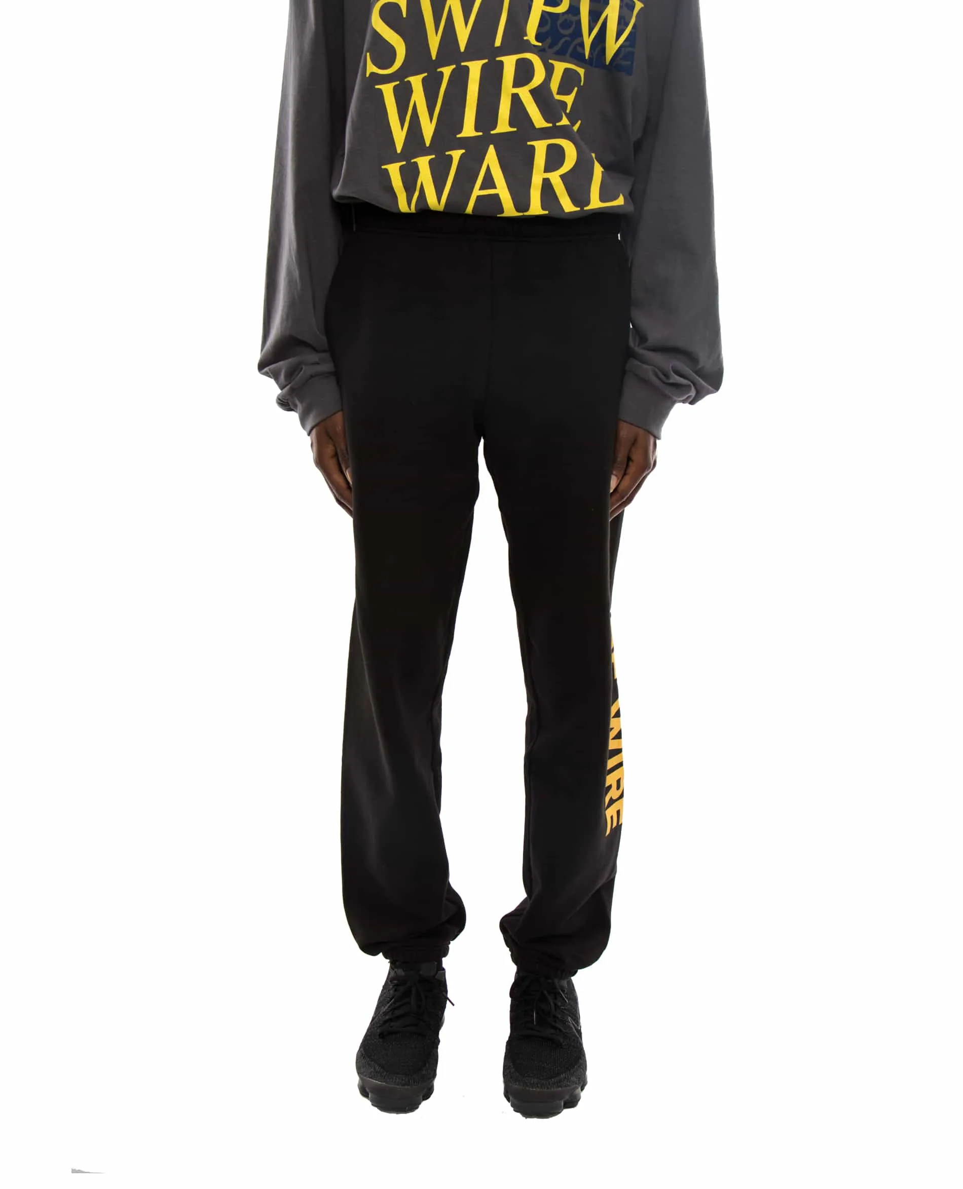 Phire Wire Black Sweatpants