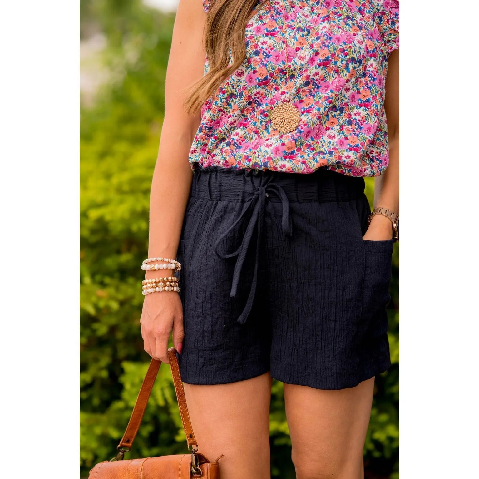 Pocket Front Shorts