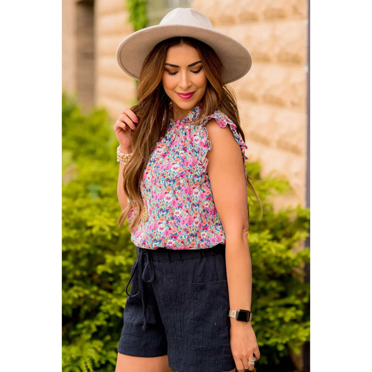 Pocket Front Shorts