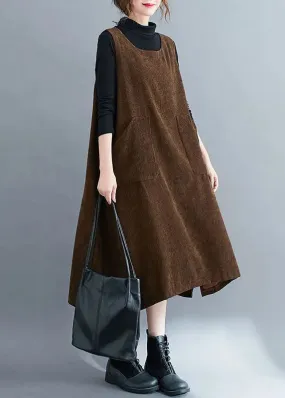 Pockets Patchwork Sweatshirts Dress