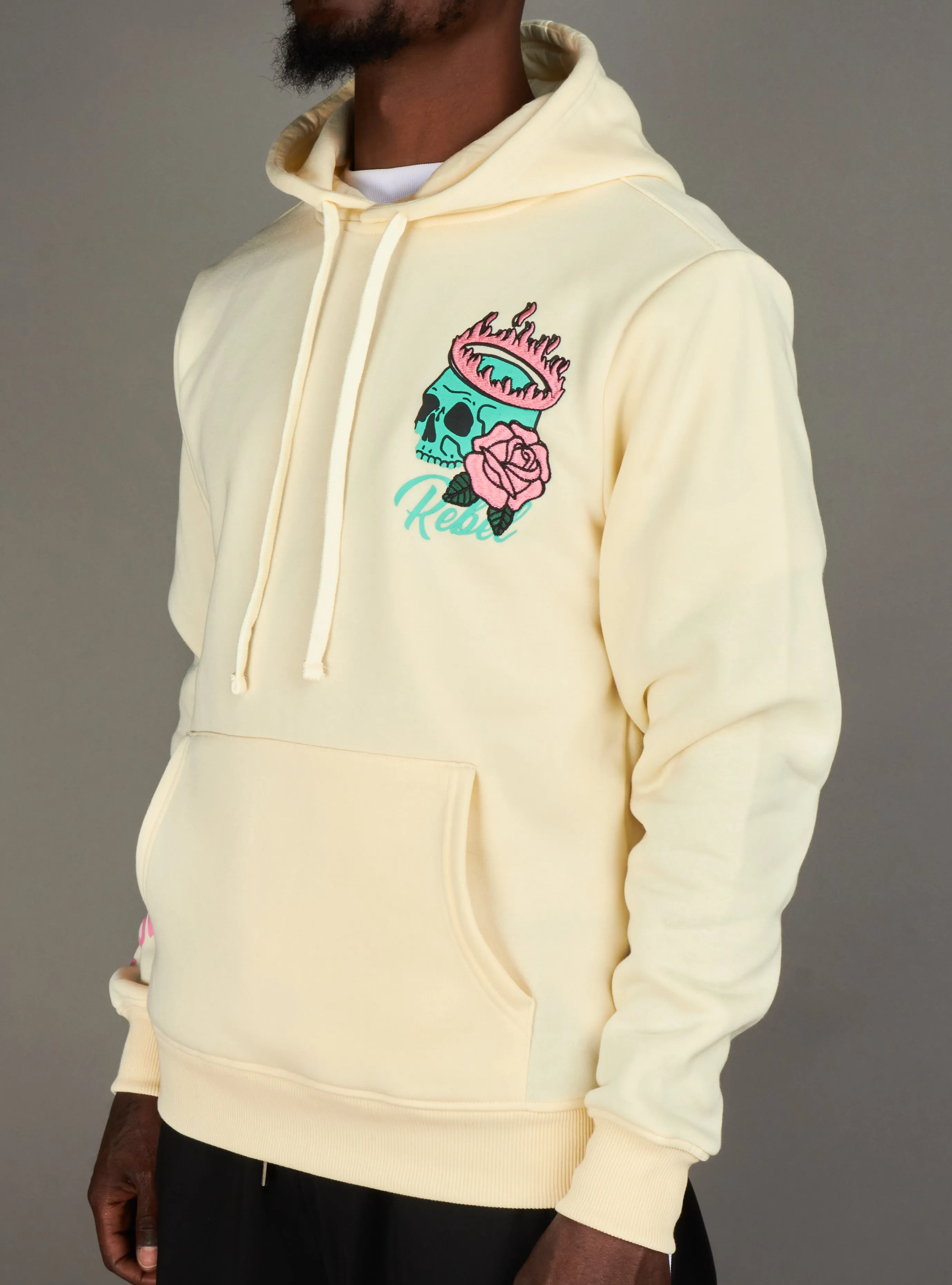 Rebel Minds Hoodie - At First Sight - Cream - 142-321