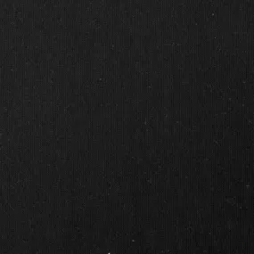 RECYCLED Ribbing - Black