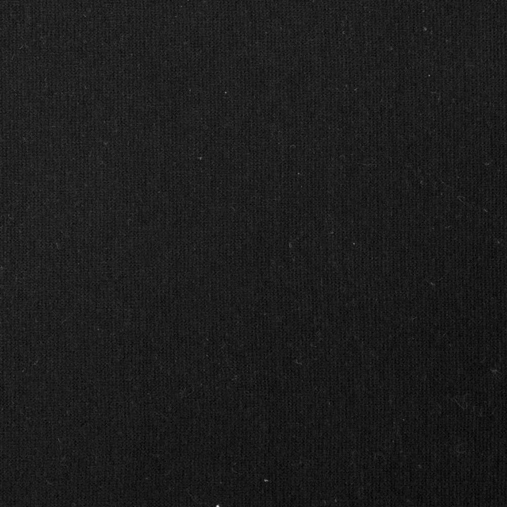 RECYCLED Ribbing - Black