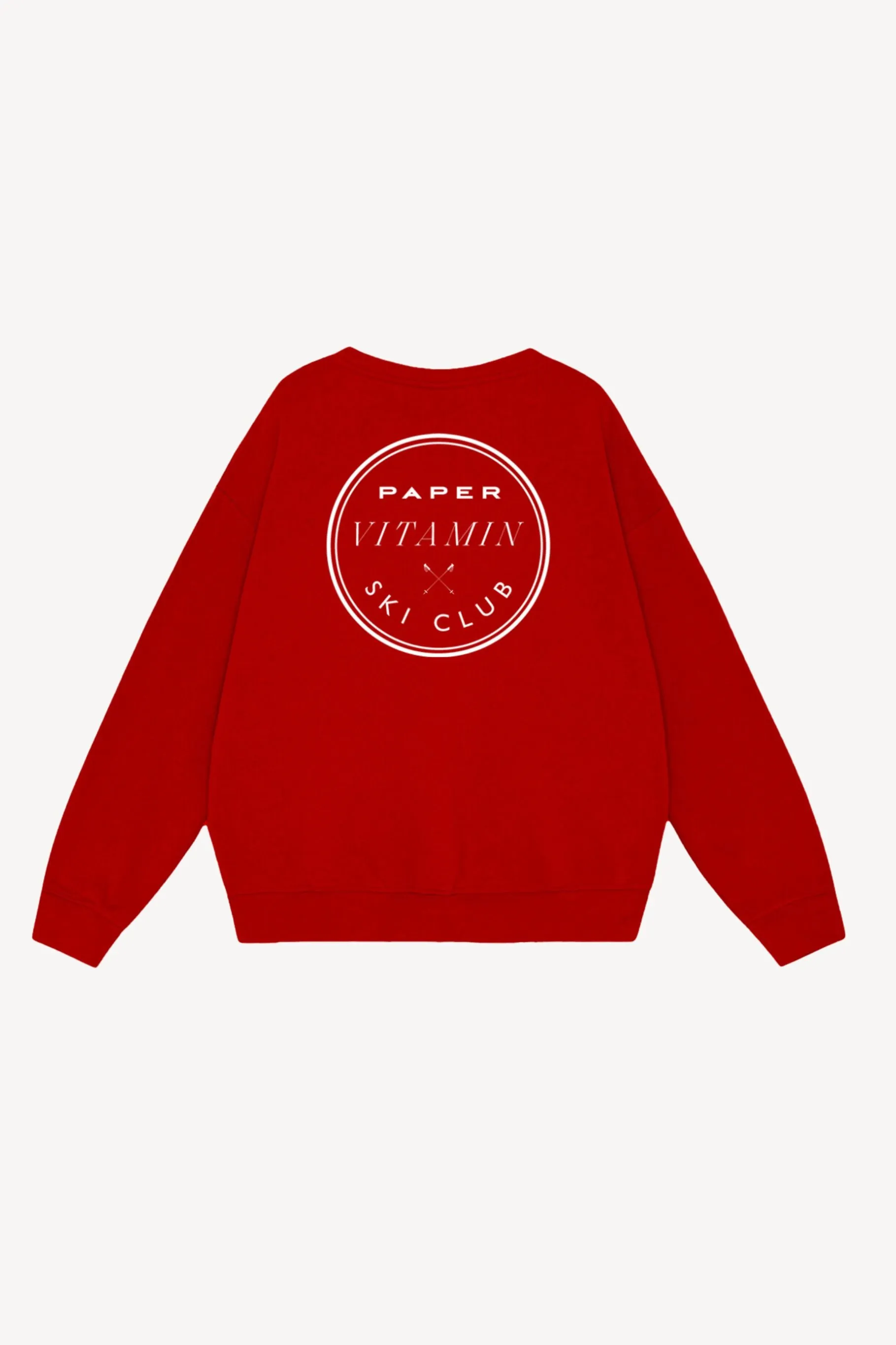 Red Aspen Ski Club Sweatshirt