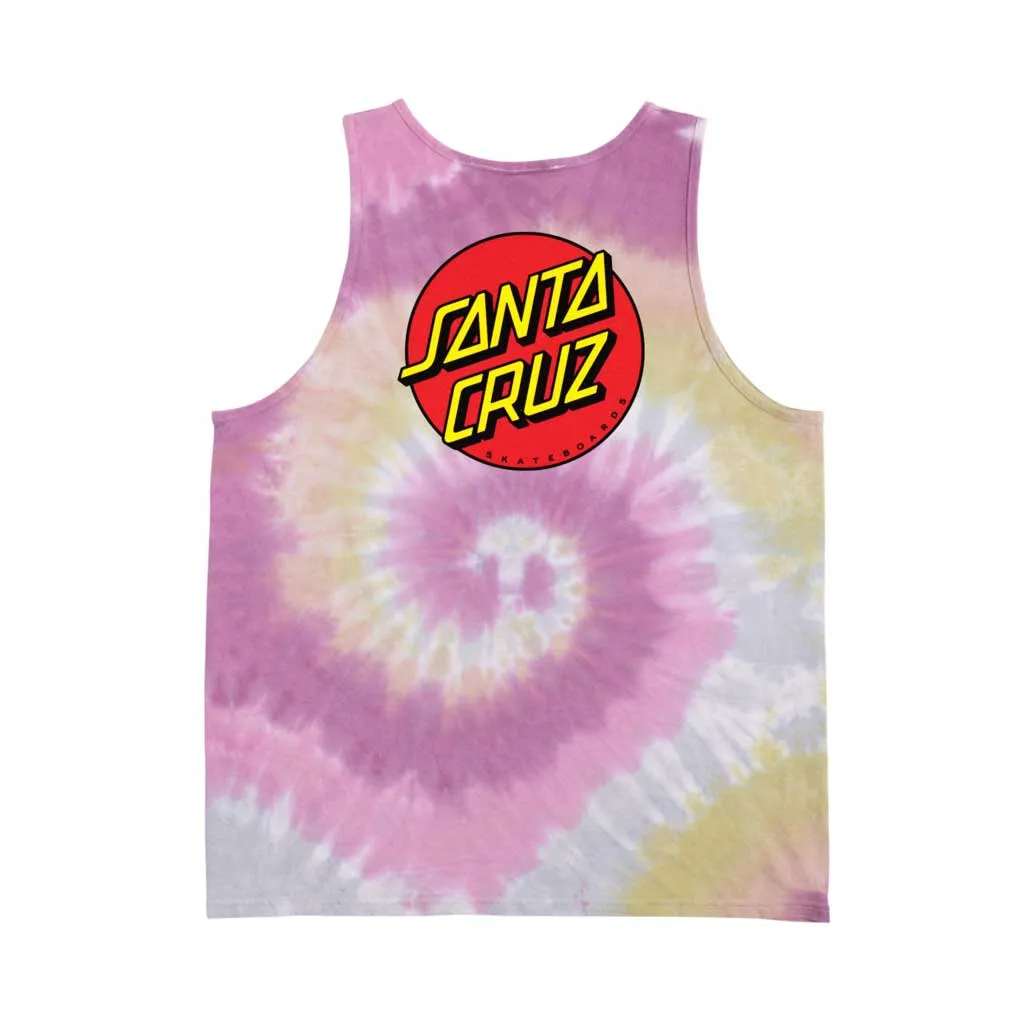Santa Cruz Classic Dot Regular Tank - Desert Rose