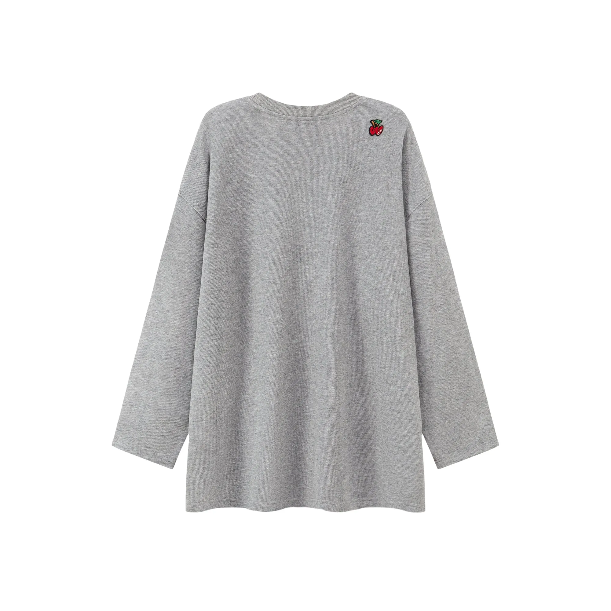 Smile Magnet Cherry Sporty Loose Fit T-Shirt