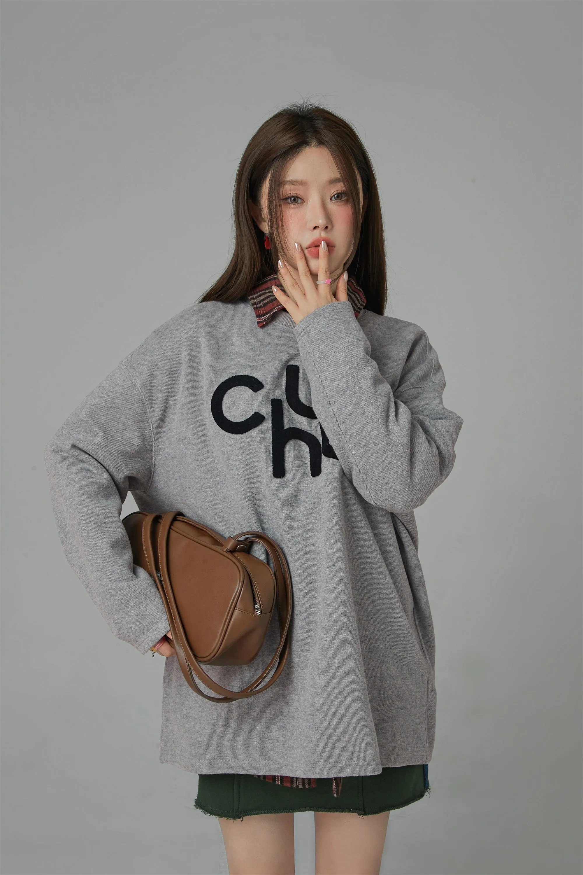 Smile Magnet Cherry Sporty Loose Fit T-Shirt