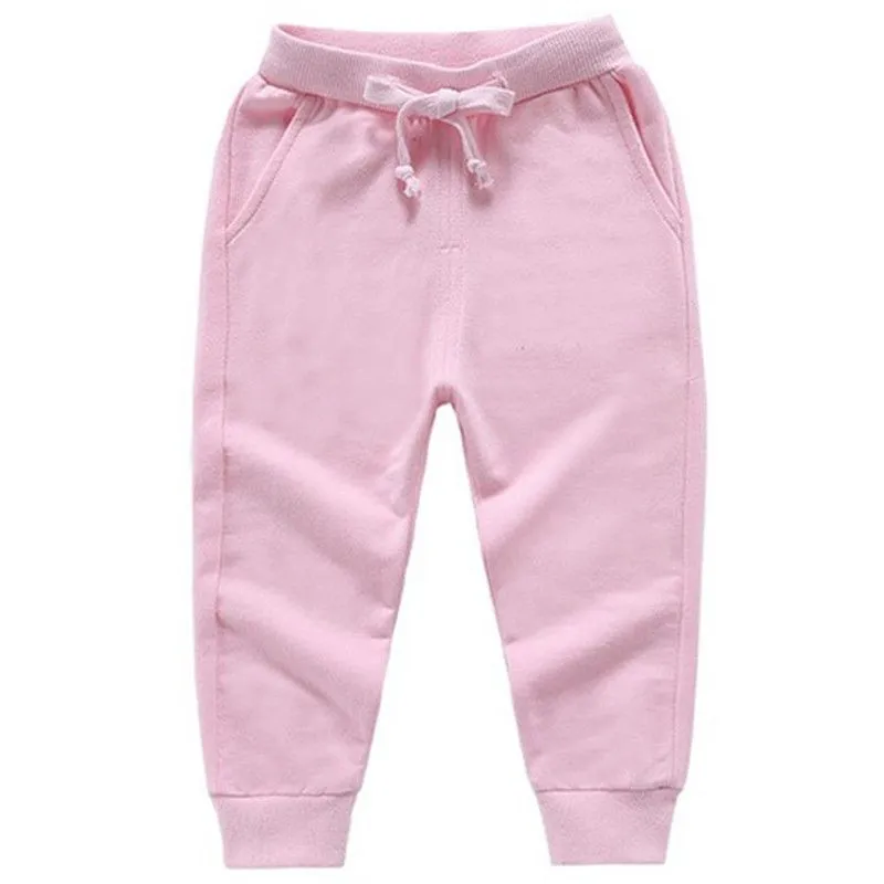 Solid Color Casual Cotton Sweatpants