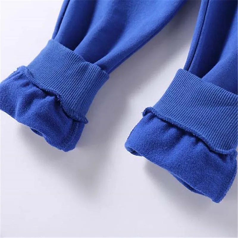 Solid Color Casual Cotton Sweatpants