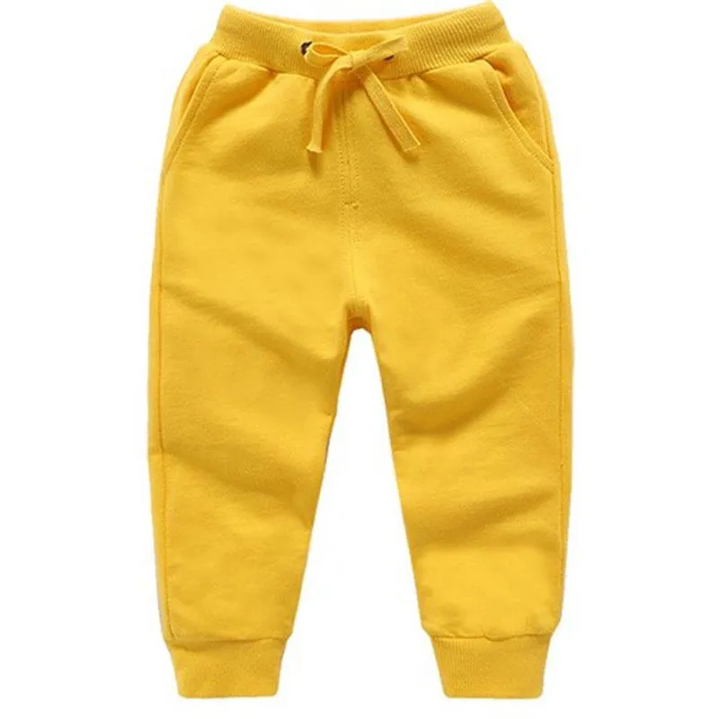 Solid Color Casual Cotton Sweatpants
