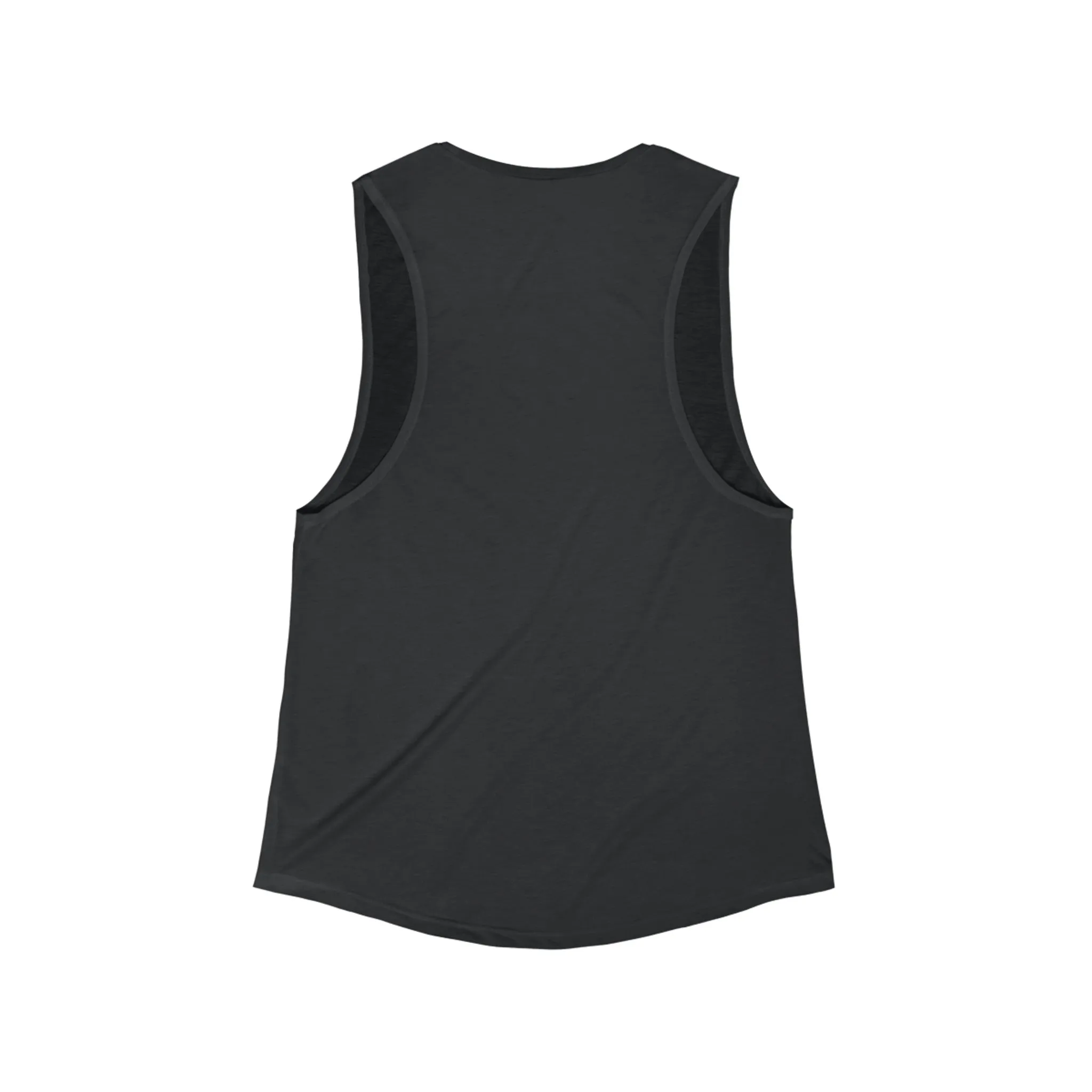 Spiritual Gangster Star Muscle Tank, Shine Your Light, Women's Flowy Scoop Muscle Tank