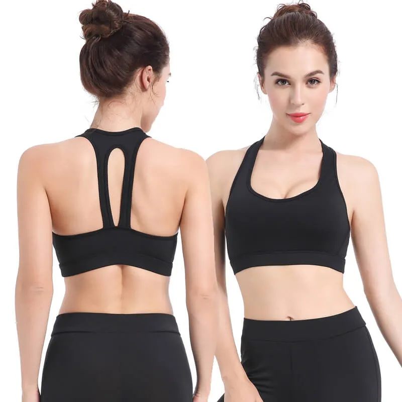 Sports Simple Bra Cutout Underwear Tank Tops