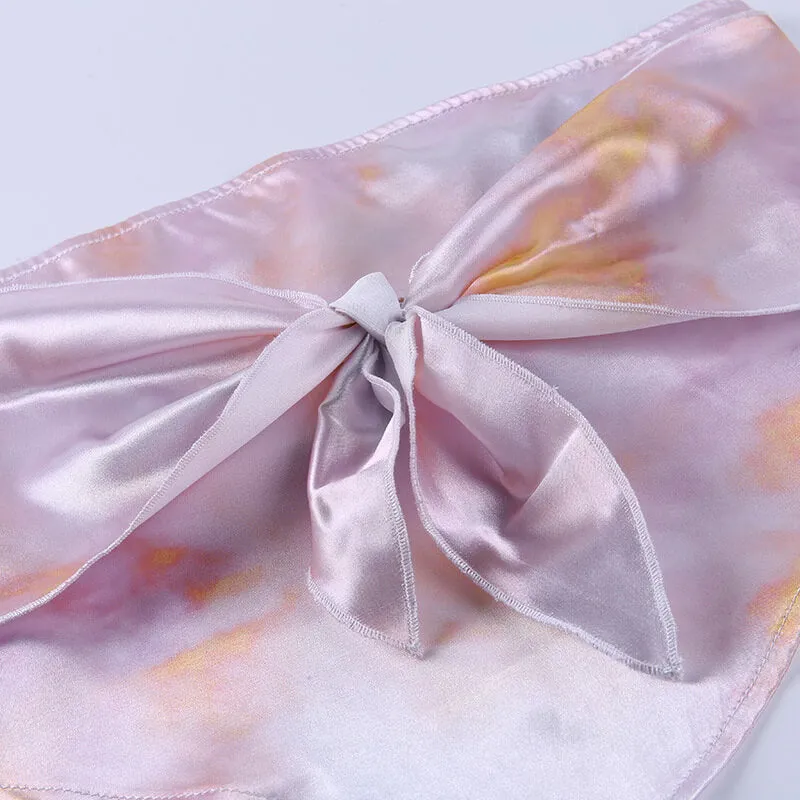 Summer Strapless Bandage Tank Tops