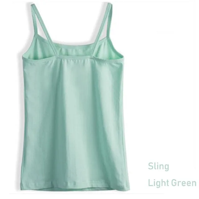 Summer Style Soft Cotton Women Tank Top Fitness Sexy Sleeveless Sport T Shirt Elegant Lady Bottoming Tees Streetwear White Tanks