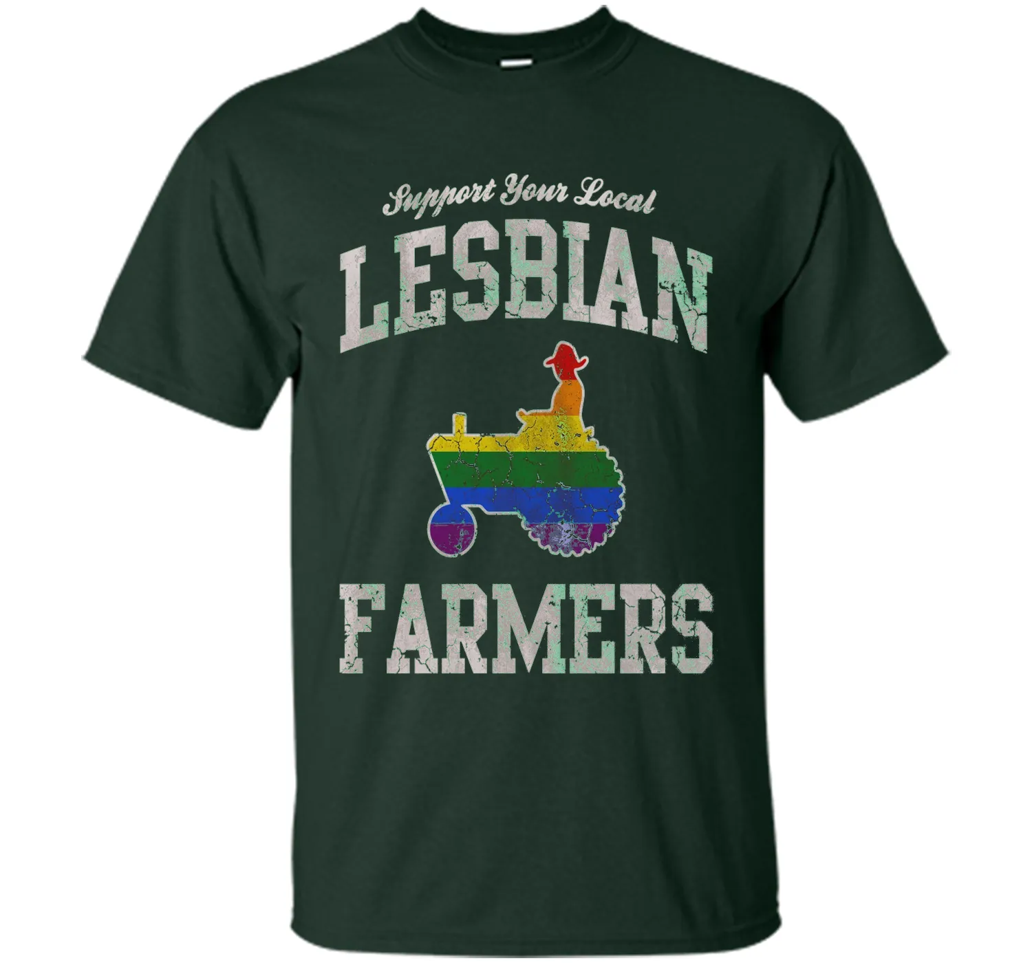 Support Lesbian Farmers T Shirts