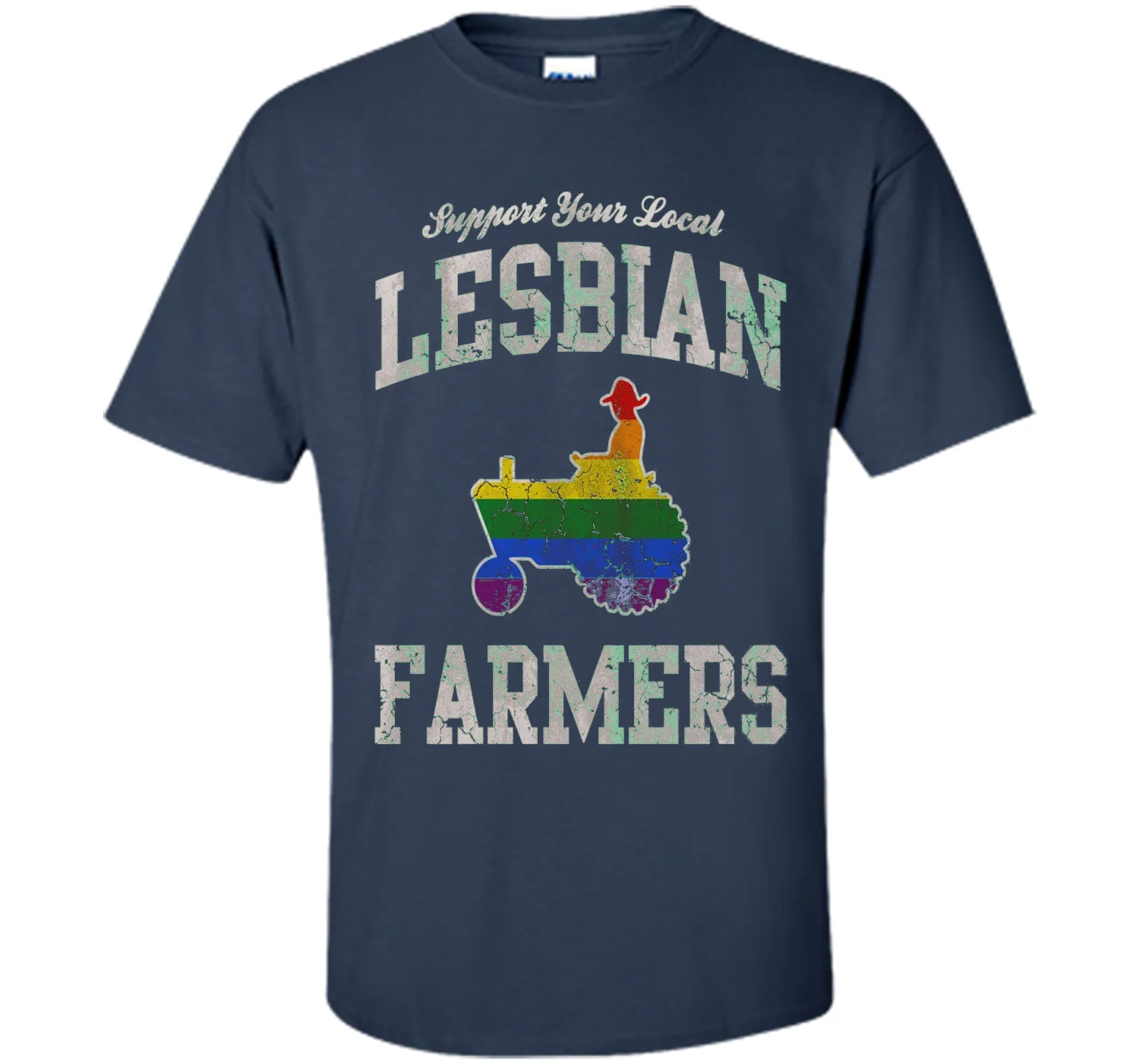 Support Lesbian Farmers T Shirts
