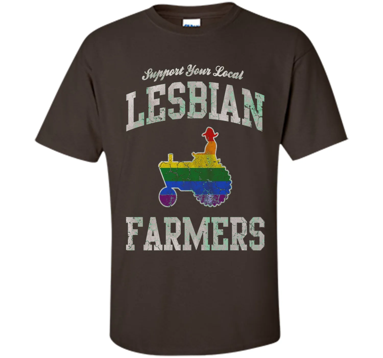 Support Lesbian Farmers T Shirts