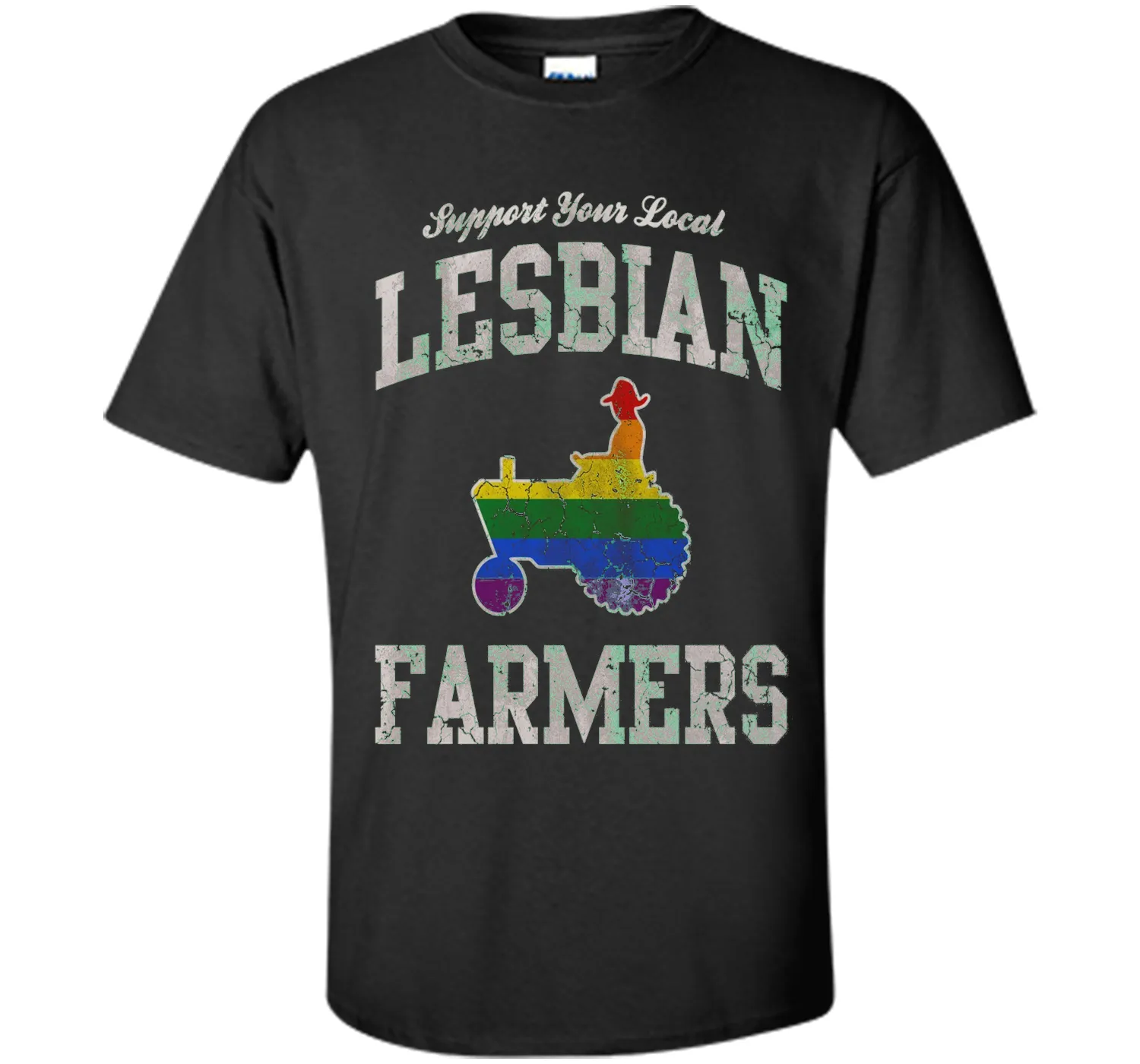Support Lesbian Farmers T Shirts