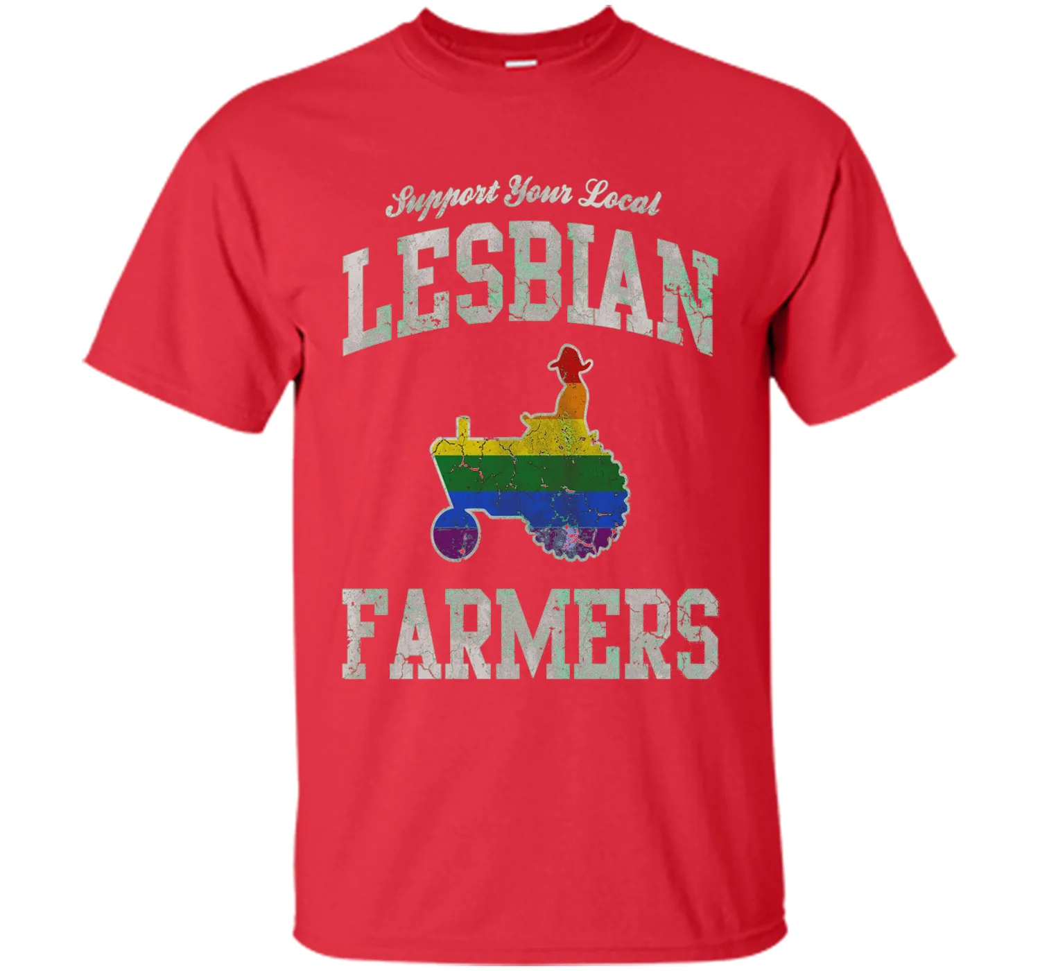 Support Lesbian Farmers T Shirts