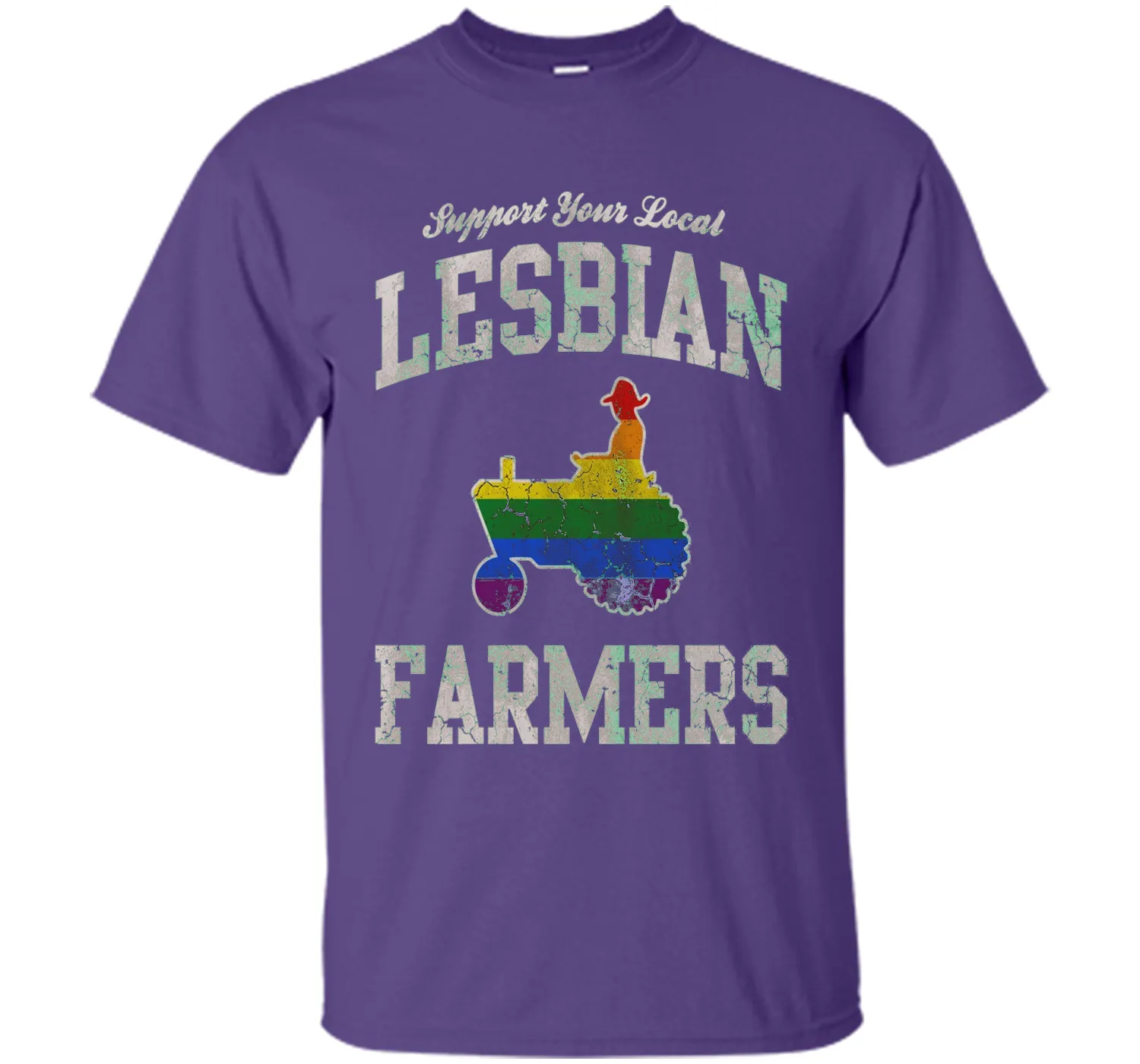 Support Lesbian Farmers T Shirts