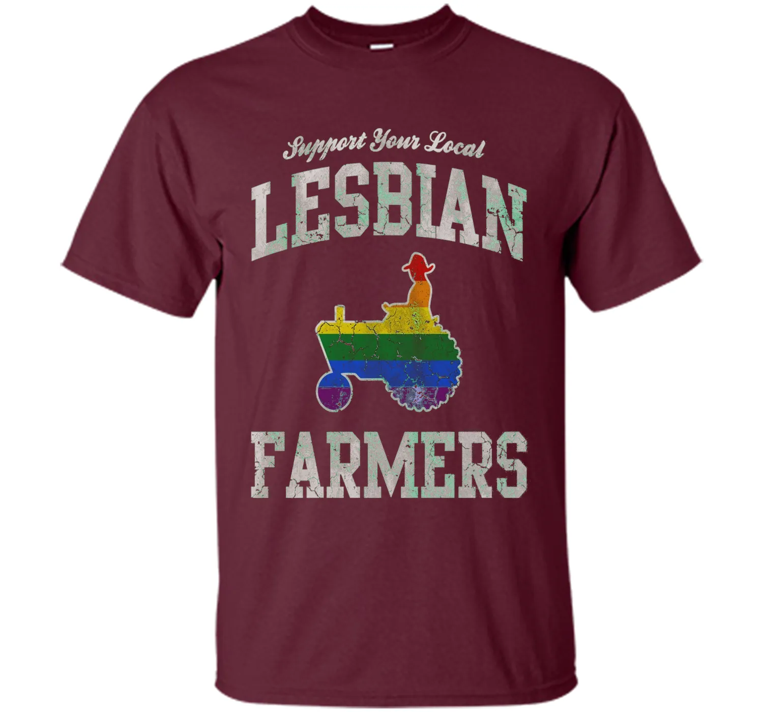 Support Lesbian Farmers T Shirts