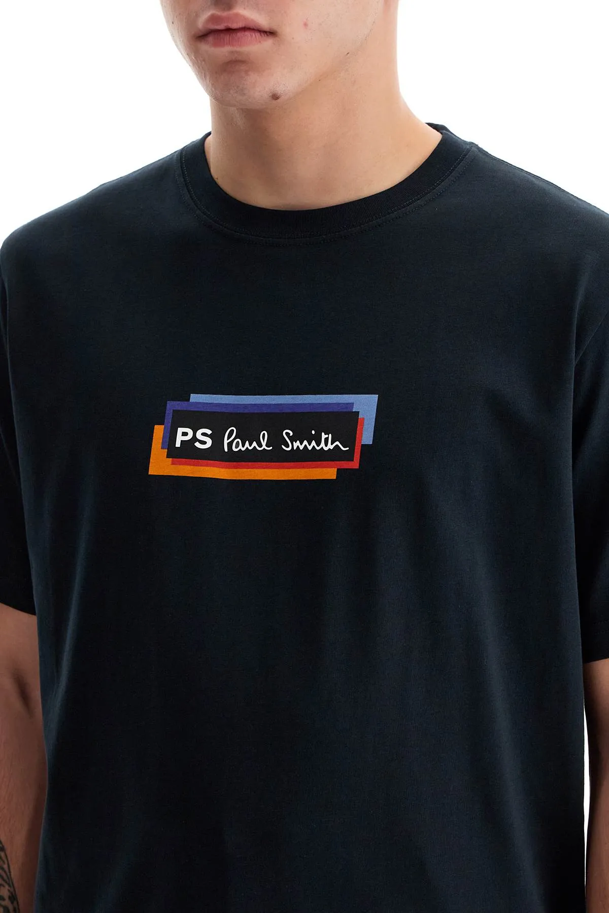 t-shirt with logo print M2R 011R NP4808 VERY DARK NAVY