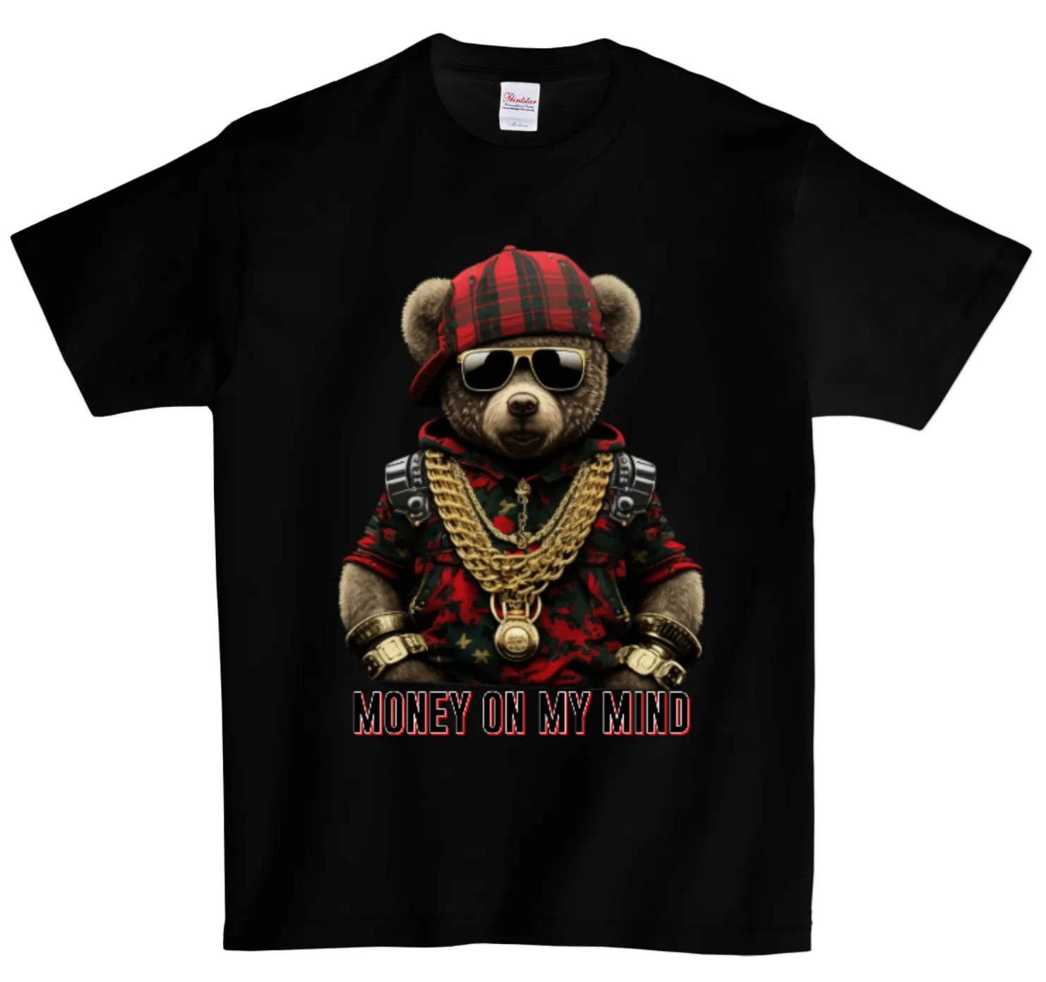 Teddy Money on my Mind T-Shirts DTG Full color Edition