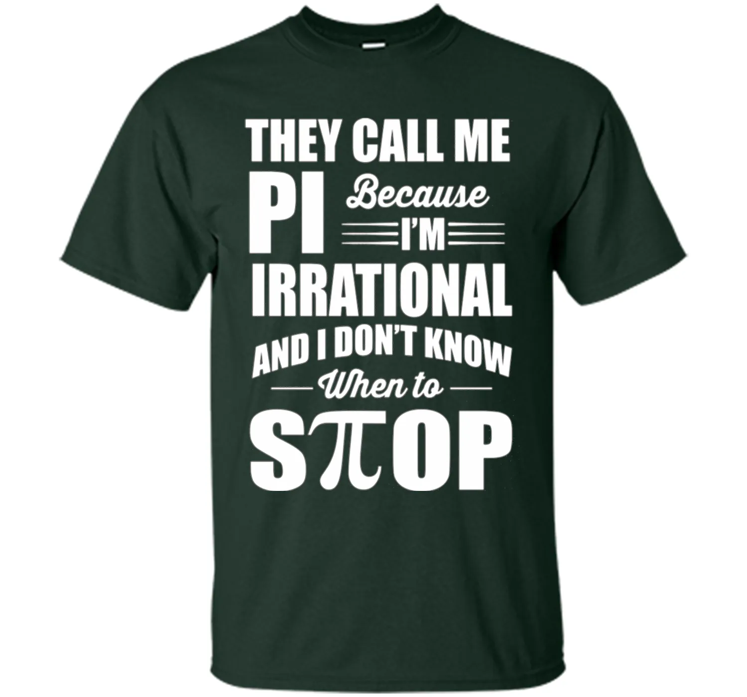 They call me pi because i'm irrational, pi day 2017 t shirts