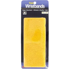 Thick 2-Ply Wristband - Gold