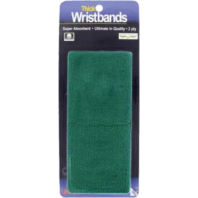 Thick 2-Ply Wristband - Green