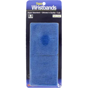 Thick 2-Ply Wristband - Royal