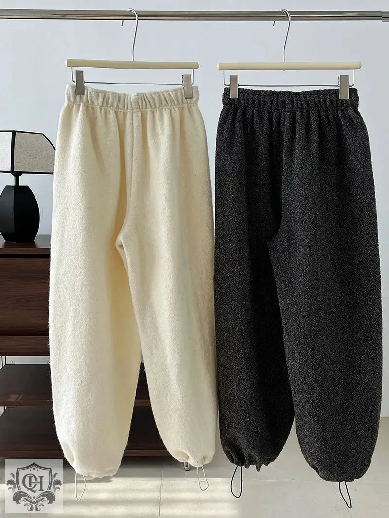 Thick Ankle Banded Sweatpants