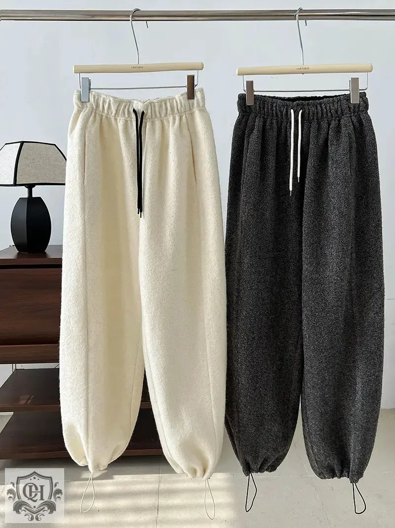 Thick Ankle Banded Sweatpants