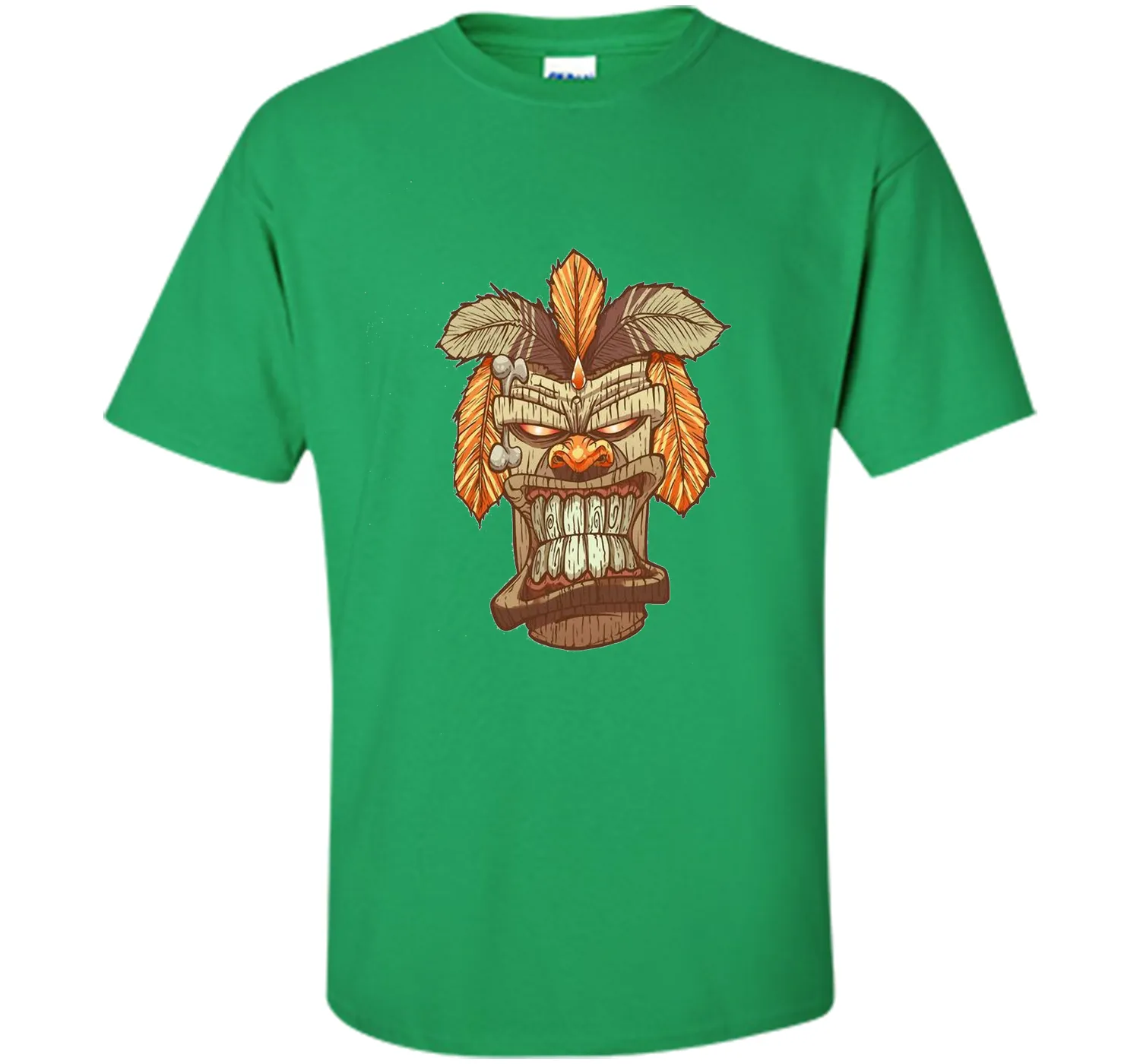 Tiki God Mask T-Shirt, Mask Shirt for Man, Woman, Children