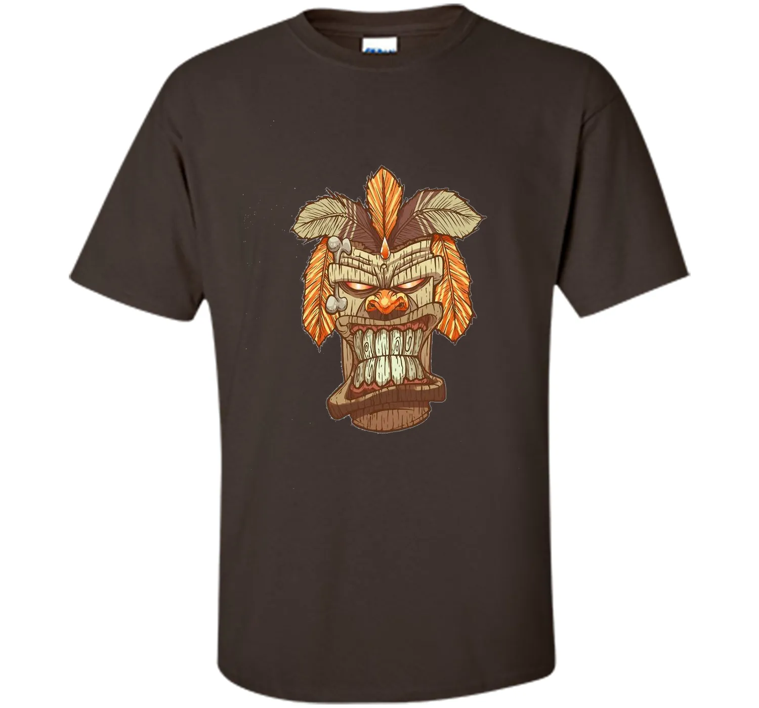 Tiki God Mask T-Shirt, Mask Shirt for Man, Woman, Children